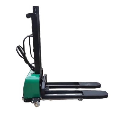 China Hotels ShunCha Hot Sale 700kg Capacity Portable Semi Electric Automatic Stacker Pallet Truck for sale