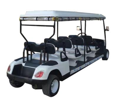 China ShunCha Factory Price High Quality 8 Seater 72V 4KW Chaowei 8 Batteries Operated Club Car Electric Golf Cart 800kg for sale