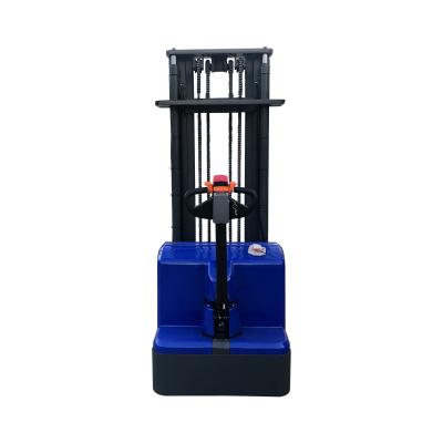 China New Type Bais Electric Operation 1.6ton 1600kg Pallet Stacker 24V/80AH Electric Battery Hotels SHUNCHA 2022 Charger for sale