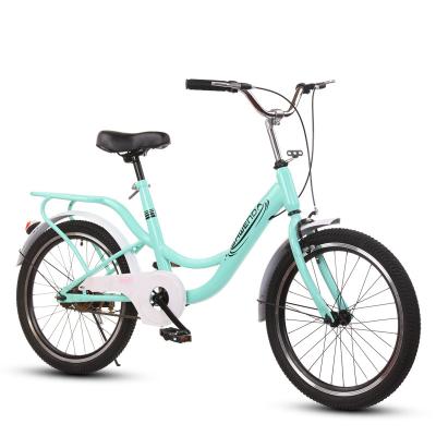 China Kids Bike Children Bike One-Piece High Carbon Princess Single Speed ​​Steel Frame Hanger Bike With Loose Package for sale