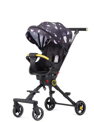 China Hot Selling High Quality Baby Stroller High Sight Canvas Portable Multifunctional Stroller for Boys and Girls Baby Walkers for sale