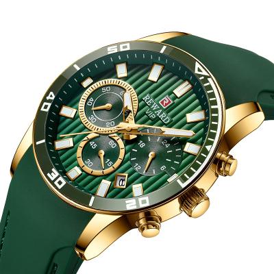 China Custom Made Para Hombre Para Deportivo Silicon Alloy Quartz Reloj Reloj Sport Chronograph Reward Chronograph Watch Top Military Class Mens Watch for sale