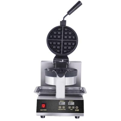 China Outdoor Commercial Waffle Maker Version Computer Use Waffle Machine Non-Stick Rotating Rotating Breakfast Maker for sale