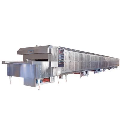 China Electric Snack Factory Large Bread Baking Oven Tunnel Oven For Bakery Good Price For Sale for sale