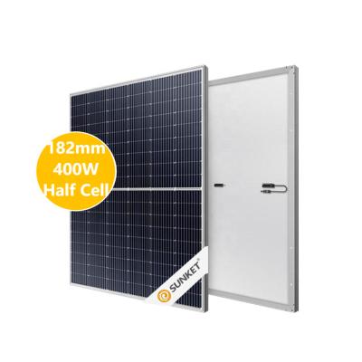 China Monocrystalline Solar Panel Cells 182mm 400Watt PV Solar Panel 182mm*182mm for sale