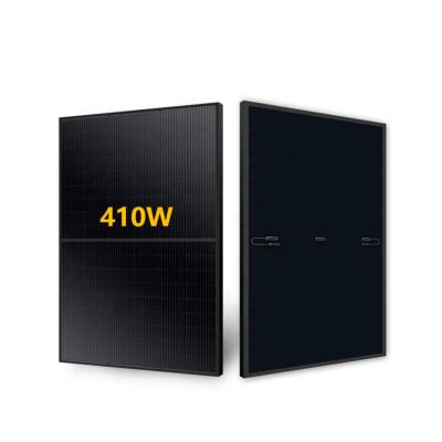 China SUNACME 182mmx182mm Solar Roof Top Selling PERC All Black 410W 405W 400W Monocrystalline Solar Panel High Quality Ready Seller for sale