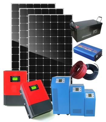 China Good price 10 kw off-grid solar power system 10kw 5kw industrial complete complete set use ac to dc response for sale