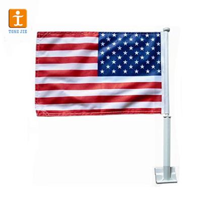 China Wholesale Shanghai Suzhou Kunshan FLYING Custom World White Car Flags for sale