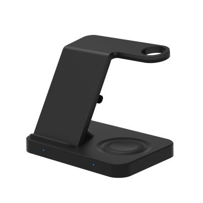 China Foldable Wireless Bracket F-16 5-in-1 Wireless Charging Station For Qi Fast Charger for sale