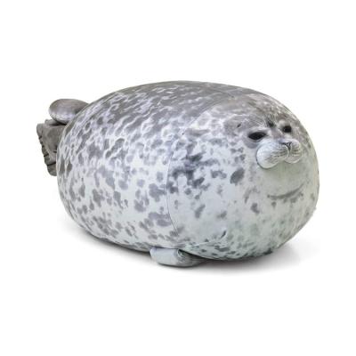 China Wholesale 12 Inch Plush Chubby Blob Seal Pillow Medium, Cotton Plush Stuffed Toy Cute Ocean animal for sale