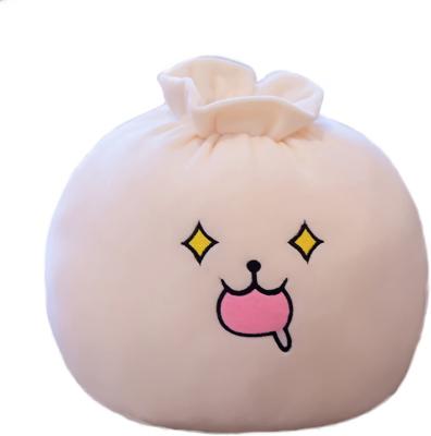 China Cute plush dumpling plush pillow expression dumpling stuffed plush Toy Pillow, is the best gift for parents and friends of children for sale