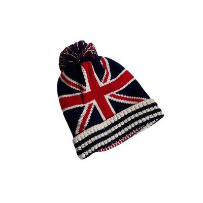 China JOINT High Quality Custom Acrylic Beanie Hat 100% Winter Warm Woman Knit Beanie for sale