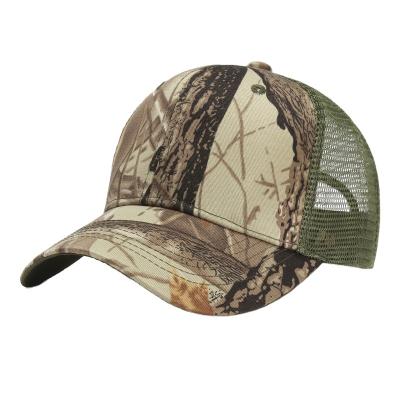 China Wholesale 6 JOINT Board Custom Design Camouflage Mesh Cap Summer Sports Hat And Cap For Men for sale