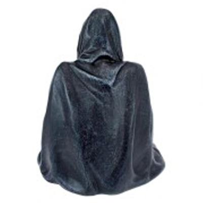 China The Other Black Mysterious Lord Ornaments Thriller Black Robe Gothic Garden Ornaments Resin Opens Ornaments Wholesale for sale