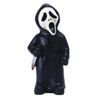 China Europe Frontier Amazon Movie Horror Reaper Ornament Halloween Decoration Gift Gift Resin Craft for sale