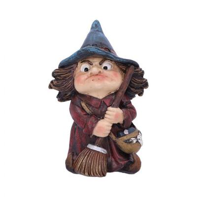 China Magic Europe Halloween Witch Sculpture Resin Crafts Trinkets Halloween Decoration Home Decoration for sale