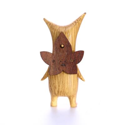 China Korogu Antique Wooden Resin New Cute Creative Design For Decoration Home Garden Ornaments Gift for sale