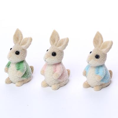 China Antique Imitation Easter Bunny Resin Furniture Assembling Simulation Home Decoration Open Factory Direct Sales for sale