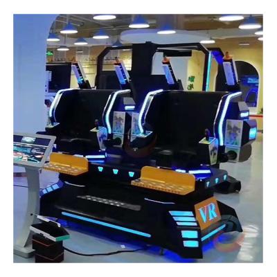 China Aluminum Equipment 9D Virtual Reality Amusement Park Warrior Vr Mech Simulator for sale