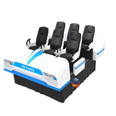 China Electric Family Entertainment DlightVR Motion Platform 4 Seats 9d Vr Cinema Virtual Reality Game Machine for sale