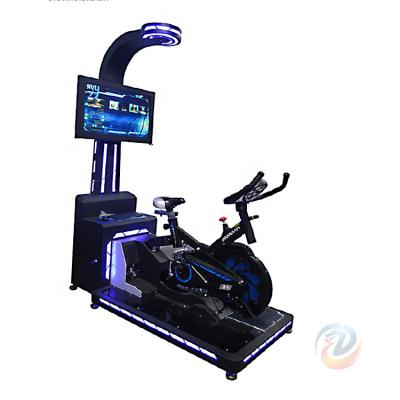 China Metal Riding Machine Fitness Bike Ride VR Bicycle Game Machine Simulator for sale