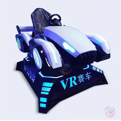 China Realistic Cylinder Motion VR F1 9d Racing Car Electric Arcade Games Vr Racing Simulator for sale