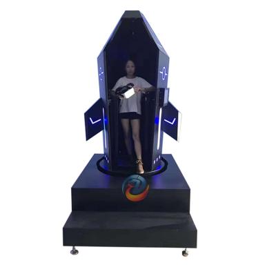 China Aluminum Virtual Reality Roller Coaster Exciting Game Motion Flight Simulator 360 VR Chair for sale