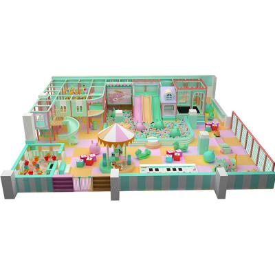 China 3-12years old multifunctional children Indoor Mini Slide Elephant with inflatables slides indoor playground for sale