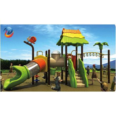 China Bring happiness and stimulate to imagine kids outdoor playground play center equipment with slide for sale for sale