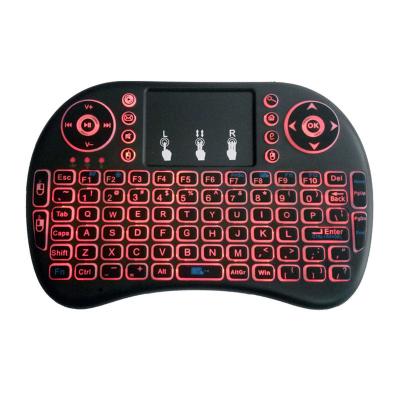 China Mini i8 Wireless 2.4GHz Mini Wireless Keyboard and Touchpad Wireless Mouse Combos Rechargeable for Android TV Box PC Pad and More for sale