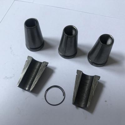 China Bridge Construction 12.7mm Cable PC Steel Wire Post Tension Anchor Prestressed Wedge for sale