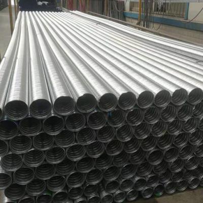 China Bridge Construction Steel Corrugated Conduit With Good Quality For Prestress Tensile Anchor for sale