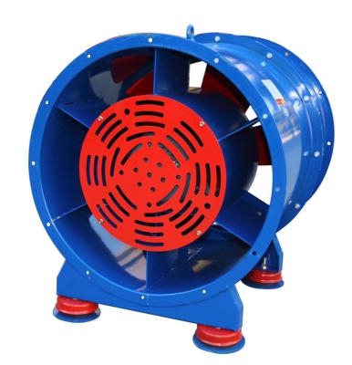 China Construction worksÂ   Factory Building / Warehouses Axial Flow Ventilation Air Flow Sensor Fire Control Air Fan Exhaust Extractor for sale