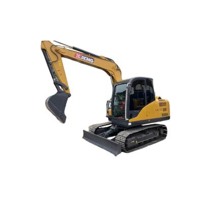 China XCMG 85 second hand excavator sold 90% new small old hook machine in China construction machinery trade market 0.35m²; ³ for sale