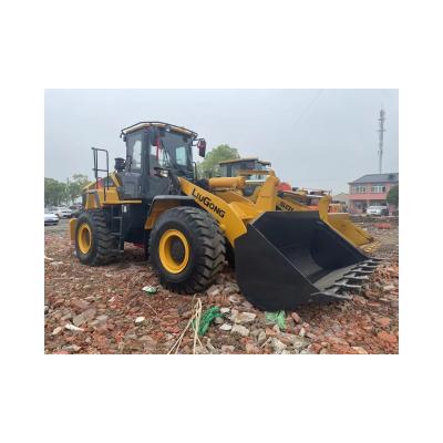 China Factory Liugong 856 second hand loader sold 90% new 5 ton forklift in china construction machinery trading market for sale