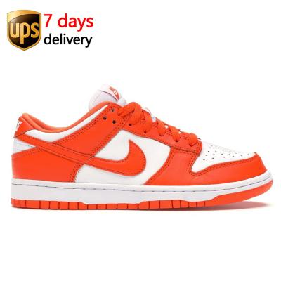 China EVA CU1726-101 Syracuse offs white ORANGE WHITE custom panda shoes sneakers nikes dunk low Sb for sale