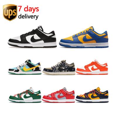 China EVA SB Dunk Travis Men's Size White Bennet Love Ben Green Panda Tank Men Women Black Sneakers Shoes High Off Whites Custom Made Low Top Sb quench for sale