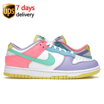 China LOW MOQ DD1872-100 Easter candy EVA white custom offs panda original shoes sneakers nikes dunks low Sb for sale