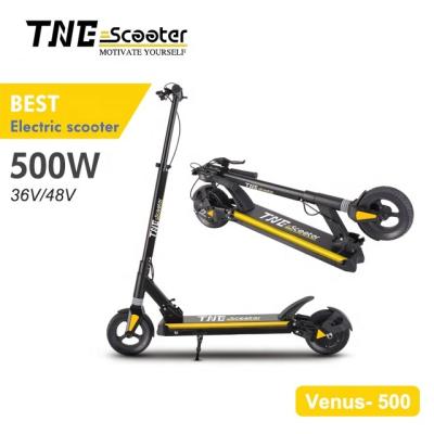 China Factory 2020 TNE Venus 500w 48v Fashionable Hot Sale Electric Scooter Electric Scooter Adult 1000w for sale