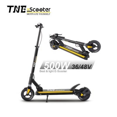 China 2020 New Fashionable TNE Venus-500 500w Folding Electric Scooter Adult for sale