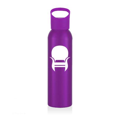 China 20 oz viable. Slim Aluminum Sport Water Bottle Promotion Sports Drink Bottle Customized Aluminum Bottle for sale