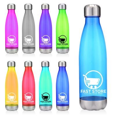 China 25 ounces viable. Plastic Cola Water Bottle Bottle Classic Hot Selling Custom Logo Bottle for sale