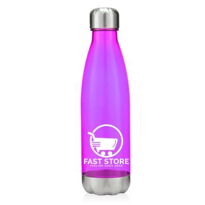 China 25 ounces viable. Plastic Cola Water Bottle Bottle Classic Hot Selling Custom Logo Bottle for sale