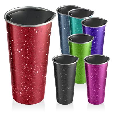 China 16 oz viable. Coffee Stainless Steel Mug With Lid Vacuum Insulated Automobile Mug for sale