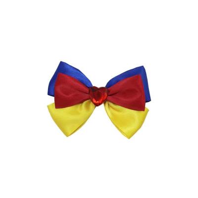 China Jolly Holiday Hair Bows Hair Clip 4 inch for sale