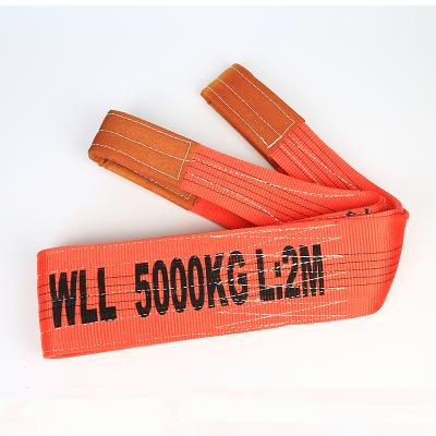 China Goods / Car Lifting Towing Strap Long Life And Low Price Length Customized Lifting Belt 5 Ton India for sale