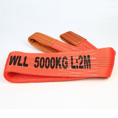 China Goods/car lifting tow strap wholesale price anti-wear anti-cutting belt lifting crane for sale