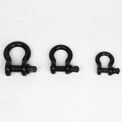 China ALLOY STEEL Hot Selling Salvage Bow Shackle Offroad Type for sale