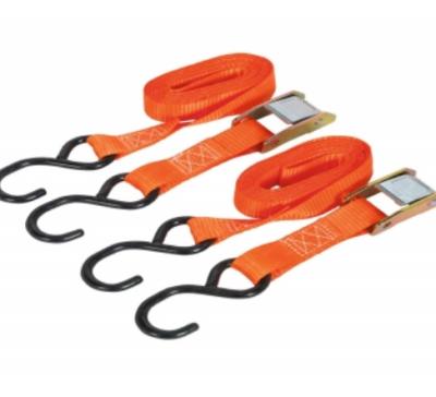 China Manual packing strap 100% polyester motorfiets / vastbinden luggage ratel bandjes for sale