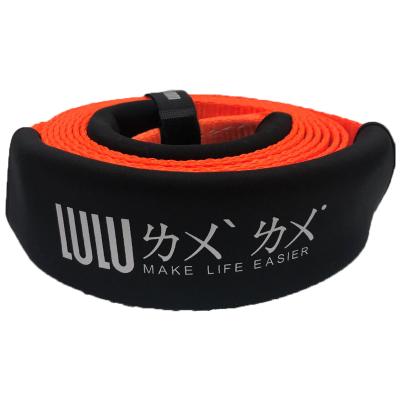 China Off-Road-Vehicles Car Tow Cable Towing Pull Rope Snatch Strap Road Recovery for sale